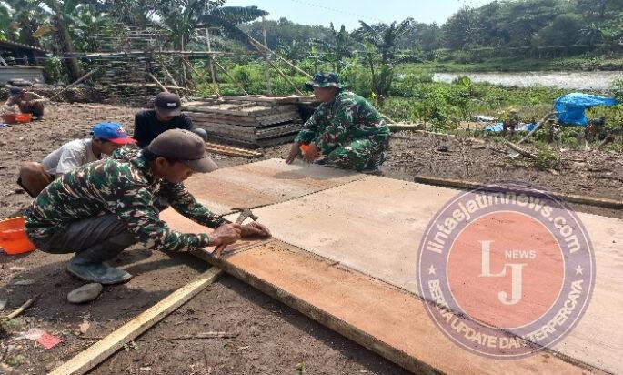 Detail Kian Matang, Pengerjaan Risplang Jembatan Gantung Garuda Dikebut