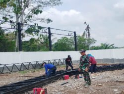 Babinsa Karanglor Aktif Pantau Perkembangan Pembangunan KDKMP