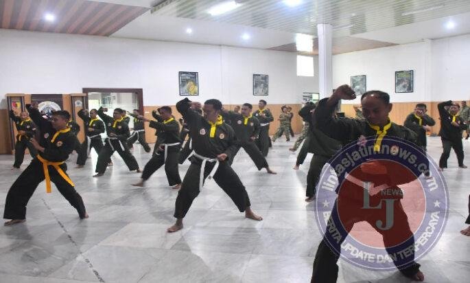 Menjaga Tradisi, Mengasah Naluri Tempur, Prajurit Kodim Madiun Latihan PSM