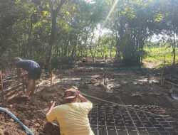 Rakit Besi Pondasi Jadi Penentu, Pembangunan Jembatan Garuda di Cerme Dikebut