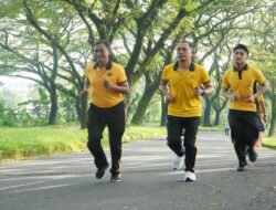Kapolres Pasuruan Ajak Seluruh Personel Olahraga Bareng, Tekankan Soliditas Tanpa Sekat Jabatan