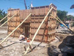 Tahap Penentu Dimulai, Begisting Jembatan Garuda di Desa Bolo Dikebut Jelang Pengecoran