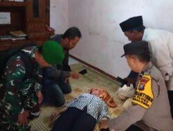 Babinsa Koramil 0801/04 Tegalombo Bertindak Cepat Evakuasi Korban Gantung Diri di Wilayah Binaan