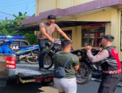 Polres Probolinggo Bubarkan Balap Liar di Dringu, Puluhan Motor Diamankan