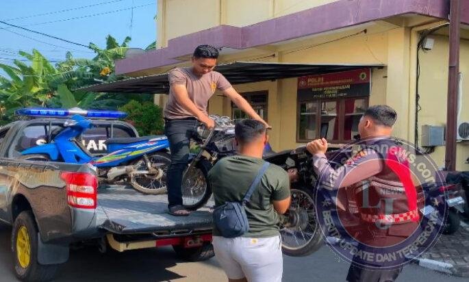 Polres Probolinggo Bubarkan Balap Liar di Dringu, Puluhan Motor Diamankan