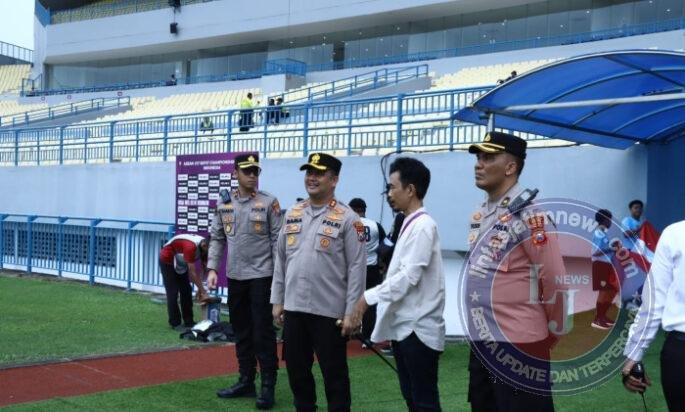 Kapolres Gresik Pimpin Langsung Pengamanan ASEAN U-17 Boys Championship 2026, Pertandingan Perdana Aman dan Kondusif