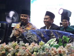 Kapolres Gresik Hadiri Darul Ihsan Bersholawat dan Halal Bihalal, Perkuat Sinergi Ulama dan Polri