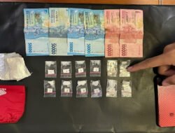 Pores Malang Amankan Tersangka Pengedar Sabu di Ampelgading