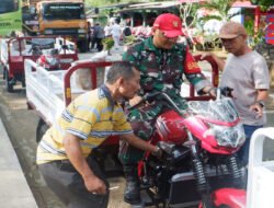 Kodim 0801/Pacitan Distribusikan 40 Unit Motor Roda Tiga, Kelengkapan KDKMP Percepat Mobilitas Desa