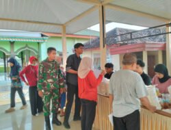 Ribuan Warga Ngadirejo Terima Bantuan Pangan, Babinsa Hadir Pastikan Penyaluran Tepat Sasaran