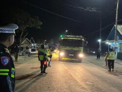 Polres Jember Batasi Kecepatan Kendaraan Berat di Jalur Kasian – Puger