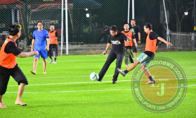 Merajut Kebersamaan di Lapangan Hijau, Dandim Madiun Hadiri Halal Bihalal Asparagus