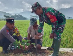 Kolaborasi TNI-Polri dan Pemda Trenggalek Wujudkan Net Zero Carbon