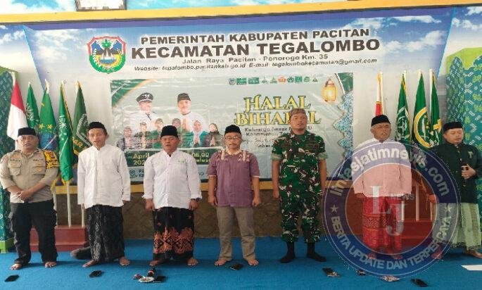 Sinergi TNI di Wilayah Teritorial Dalam Acara Halalbihalal Majelis Wakil Cabang Nahdlatul Ulama di Pacitan