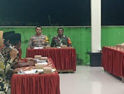 Babinsa Koramil 0801/07 Ngadirojo Hadiri Sosialisasi Pengangkatan Perangkat Desa Hadiwarno