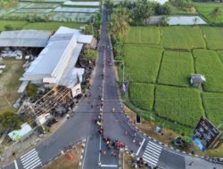 ETLE Drone Patrol Presisi Temani Langkah Runners di Kemala Run 2026