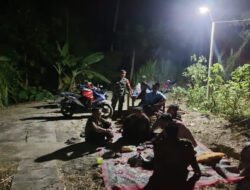 Babinsa Turun Malam, Hadirkan Rasa Aman di Desa Krobokan