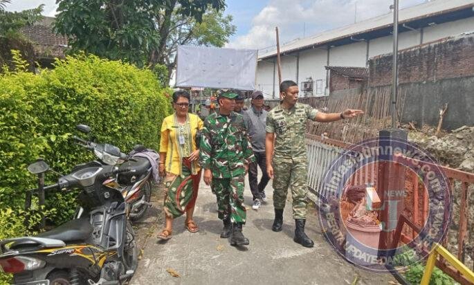 Yakinkan Kesiapan, Dandim 0735/Surakarta Cek Lokasi TMMD Sengkuyung Tahap II Ta.2026 di Wilayah Kelurahan Mojosongo