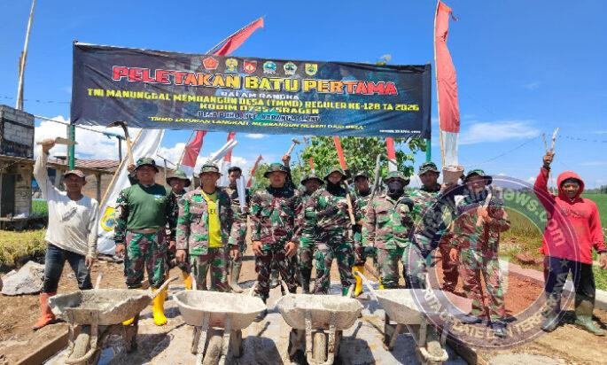 Pasukan Artileri Pertahanan Udara sudah tiba di Sragen