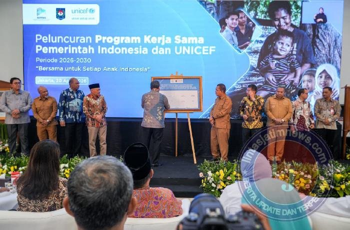 CPAP 2026-2030: Komitmen Indonesia-Unicef Dukung Pemenuhan Hak Anak
