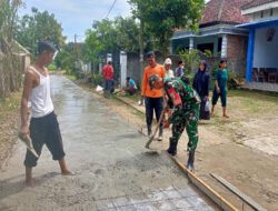 Saat TNI dan Warga Menyatu, Jalan Desa Perlahan Jadi Harapan Baru