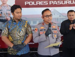 Polres Pasuruan Ungkap Tambang Andesit Ilegal di Purwosari, 5 Orang Ditetapkan Sebagai Tersangka