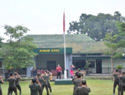 Kodim Ponorogo Gelar Olahraga Bersama Wujudkan Fisik Prima Sukseskan Tugas Pokok