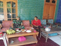 Humanis!! Babinsa Koramil Jatiroto Perkuat Kedekatan TNI dan Warga Wonogiri