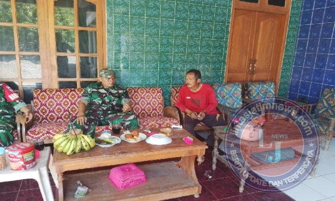 Humanis!! Babinsa Koramil Jatiroto Perkuat Kedekatan TNI dan Warga Wonogiri