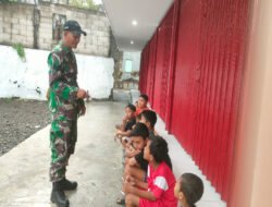Peduli Generasi Muda, Babinsa Sangkrah Berikan Himbauan Dan Edukasi Kepada Remaja Binaan