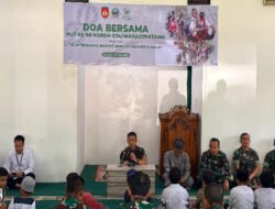 Peringati HUT Ke-60 Korem 074/Warastratama, Kodim 0735/Surakarta Gelar Do’a Bersama