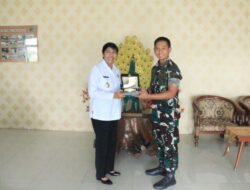 Dandim 0806/Trenggalek Sambut Kunjungan Kepala BNNK Jelang Masa Pensiun