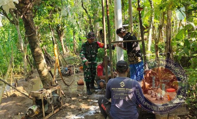 Satgas TMMD Mulai Bangun Sumur Bor
