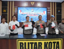 Polres Blitar Kota Amankan Tersangka Penyalahgunaan BBM Bersubsidi
