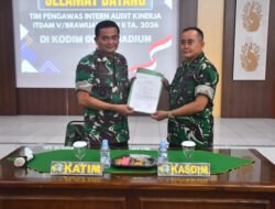 Audit Jadi Ruang Evaluasi, Kodim Madiun Siap Tingkatkan Profesionalitas Satuan