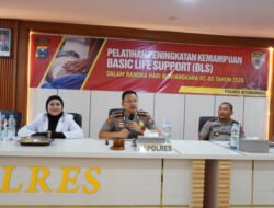Polres Situbondo Gandeng IDI Latih Personel Kemampuan Basic Life Support