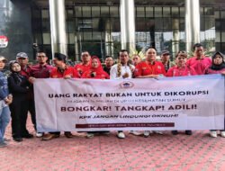Tuntut Penindakan Kasus Korupsi di Sumut, PWDPI Gelar Aksi di Depan Gedung KPK RI
