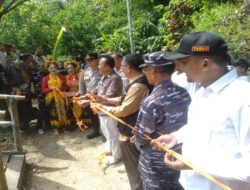 Pelestarian Pantai, Babinsa Koramil 0801/07 Ngadirojo Hadiri Peresmian Taman Edukasi Track Mangrove