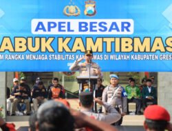 Kapolres Gresik Pimpin Apel Besar “Sabuk Kamtibmas”, Perkuat Sinergi Demi Stabilitas Wilayah