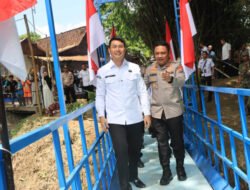 Polres Tuban Bangun Jembatan Merah Putih Presisi, Bupati : Berkat Kepedulian dan Kehadiran Polri di Tengah Masyarakat
