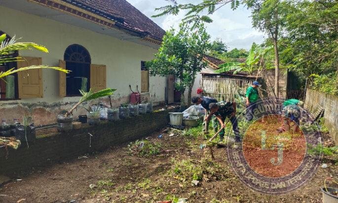 Satgas TMMD Bersih-Bersih, dari Gereja hingga Pasar Tradisional