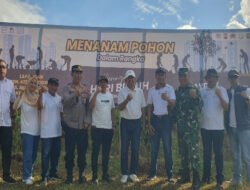 Mayday 2026 di Trenggalek, TNI-Polri dan Pemda Tanam 808 Pohon untuk Lingkungan