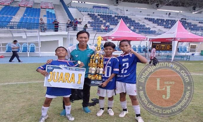 Siswa SDN 1 Banaran Jadi Best Player Turnamen Sepak Bola Pelajar Lamongan