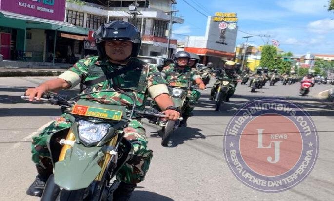 Patroli Tangguh Kodim 0728/Wonogiri Dalam Menjaga KondusifitasWilayah