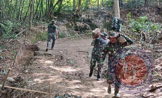 Tuntaskan Rabat Jalan, Dansatgas: Fokus Ketersedian Material