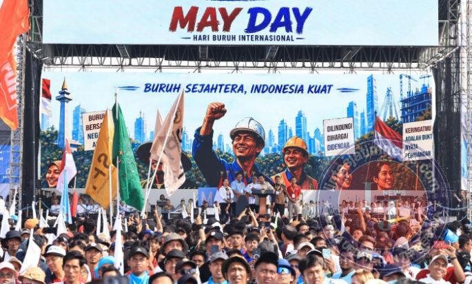 Polri Apresiasi Massa Buruh Sampaikan Aspirasi Tertib pada Peringatan May Day