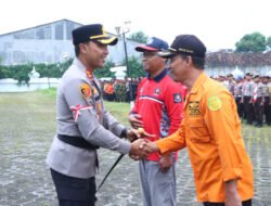 Polres Ngawi Perkuat Jaga Kondusifitas Wilayah dengan Sabuk Kamtibmas