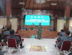 Sasaran Non Fisik, Satgas TMMD Sengkuyung Tahap II, Gelar Penyuluhan Tentang Kesadaran Lingkungan Dengan Pengolahan Limbah Sampah