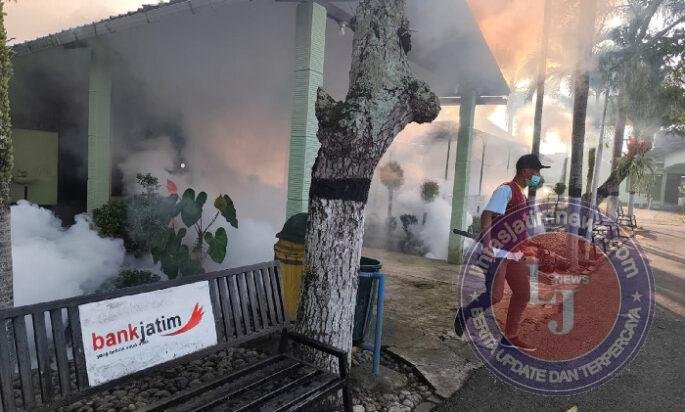 Fogging Massal di Makodim Trenggalek, Upaya Nyata Cegah Ancaman DBD