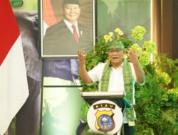 Berkunjung ke Mapolda Riau, Menteri Lingkungan Hidup Dorong Replikasi Green Policing Secara Nasional